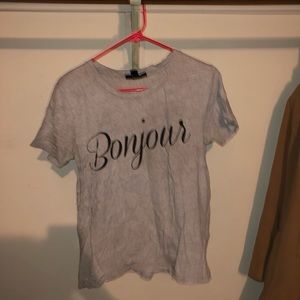 Forever 21 grey shirt